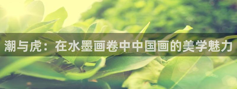 看51漫画在哪看：潮与虎：在水墨画卷中中国画的美学魅力